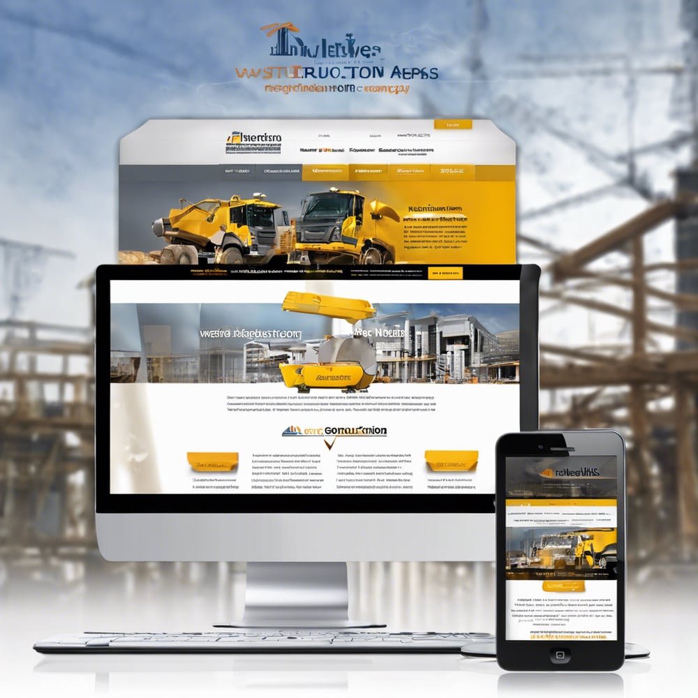 Web responsive para empresa de construcción
